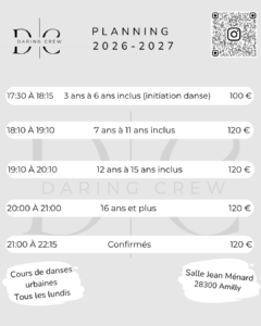Daring Crew – Association de danses urbaines 