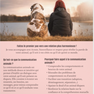 SANDRINE JACOB — COMMUNICATION ANIMALE 