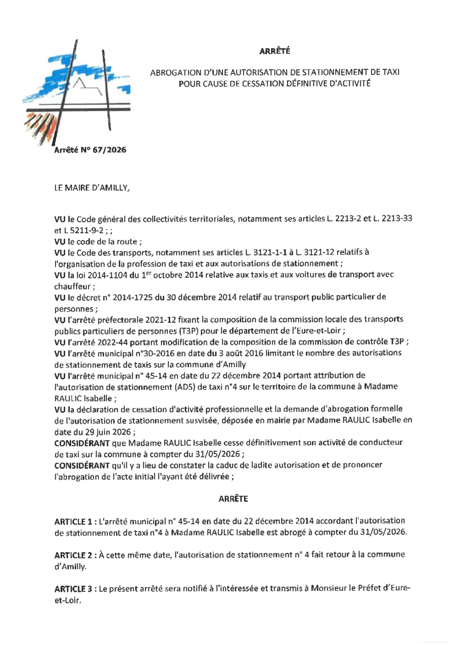 arrêté-67-2026 - page 1